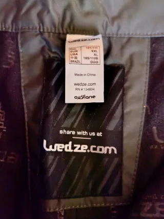 Pantaloncino da sci uomo 2XL