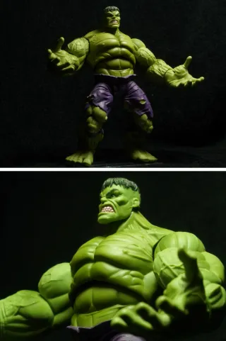 Hulk Marvel Legends Figura basada en comic