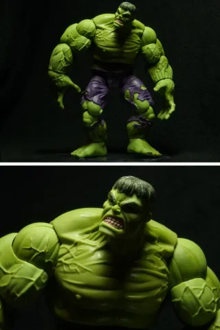 Hulk Marvel Legends Figura basada en comic
