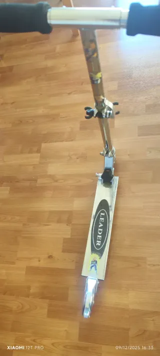 Patinete infantil plegable con bolsa