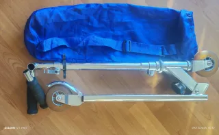 Patinete infantil plegable con bolsa