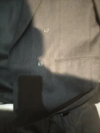 Traje de lana Grisby gris