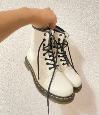 Botas Dr. Martens Blancas Mujer Talla 37