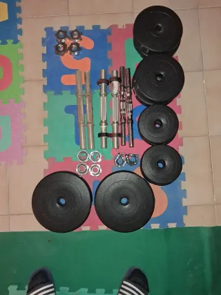 Set Pesi e Manubri Palestra 1