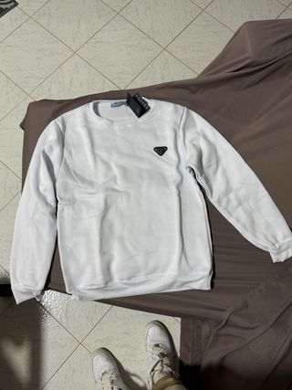 Maglioncino Prada Bianco