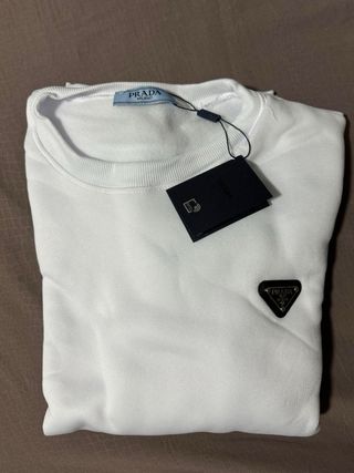 Maglioncino Prada Bianco