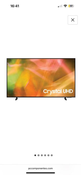 TV Samsung 60” LED 4K AU8072 (leer descripción)