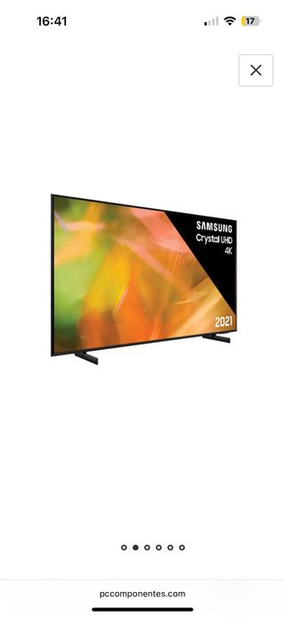 TV Samsung 60” LED 4K AU8072 (leer descripción)