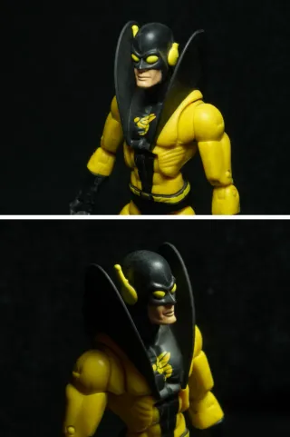 Yellow Jacket Marvel Legends basada en comics