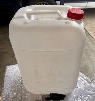 Garrafas de plástico para químicos