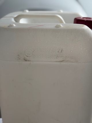 Garrafas de plástico para químicos