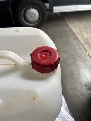 Garrafas de plástico para químicos