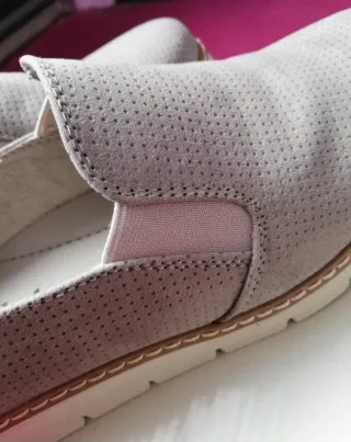 Zapatos Ladyflex Beige/Plata Mujer