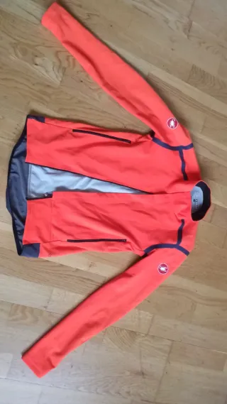 Castelli Perfetto S Chaqueta Ciclismo Naranja