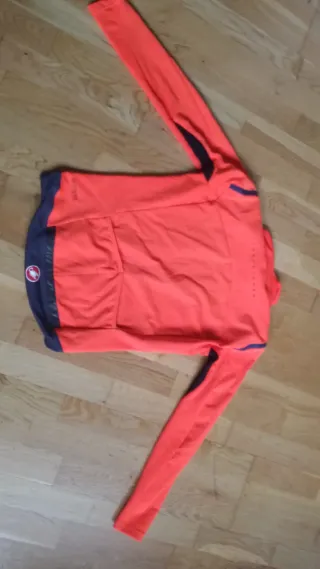 Castelli Perfetto S Chaqueta Ciclismo Naranja