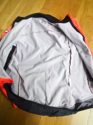 Castelli Perfetto S Chaqueta Ciclismo Naranja