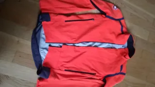 Castelli Perfetto S Chaqueta Ciclismo Naranja