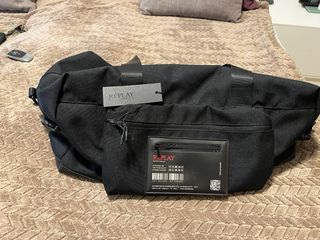 Bolsa de viaje Replay negra 60x25x30