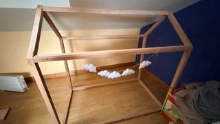 Cama Casita Montessori Madera