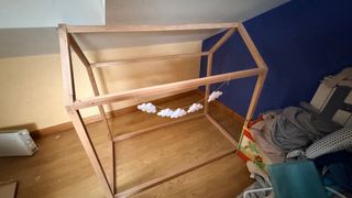 Cama Casita Montessori Madera