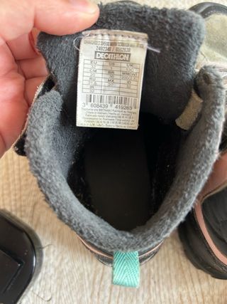 Stivali da montagna per bambini Decathlon SH500 Warm T32