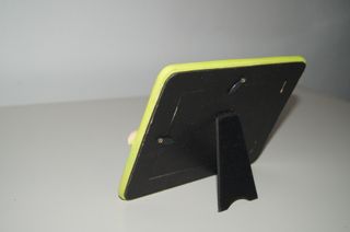 Porta-retrato infantil com ursinho e vaquinha