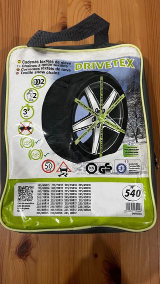 Cadenas textiles para nieve DRIVETEX