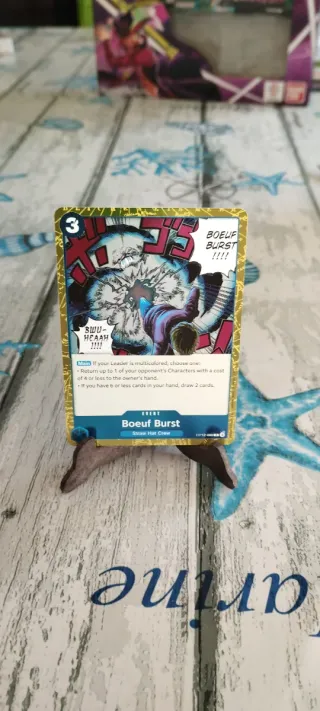 Carta Boeuf Burst Op12-060 ENG