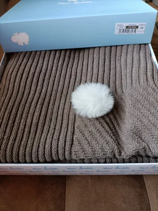 Toquilla de bebé Mac Illusion Moka