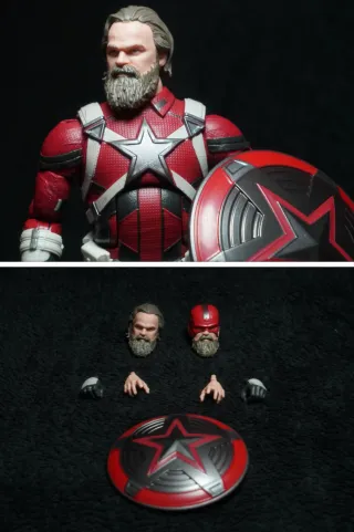 Red Guardian Marvel Legends Figura