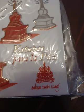 Azulejo Estupas para la Paz