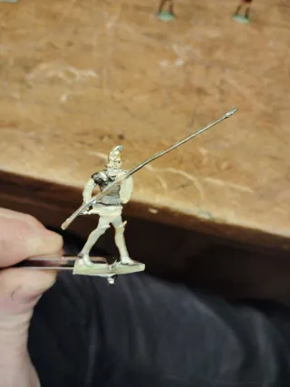 Lotto 3 Soldatini di Piombo/Stagno d'Epoca