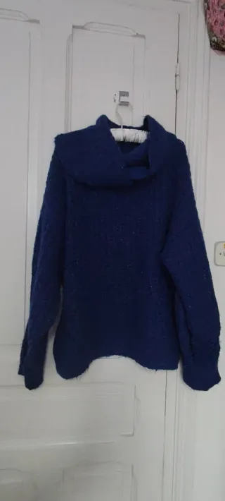 Jersey Oversize Azul Talla Única