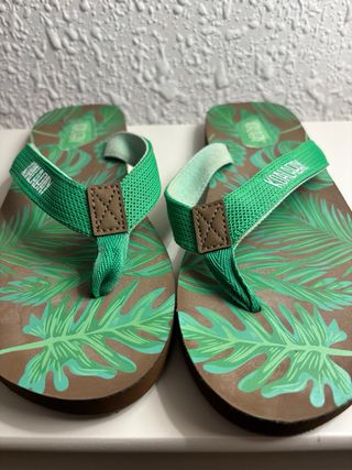 Chanclas Koala Bay Talla 38 Verdes