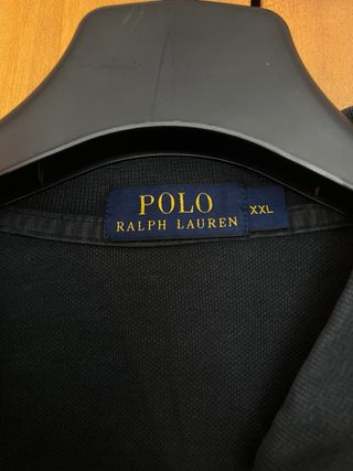 Polo Ralph Lauren Camisa Negra Talla XXL
