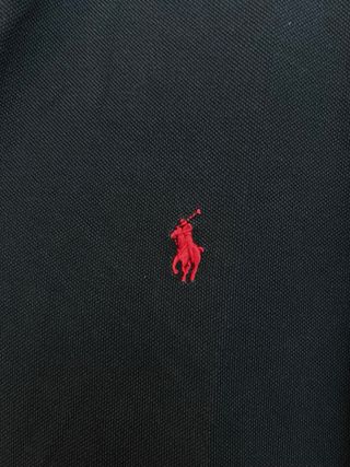 Polo Ralph Lauren Camisa Negra Talla XXL