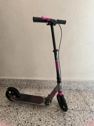 Patinete Mid9 Oxelo Rosa y Negro