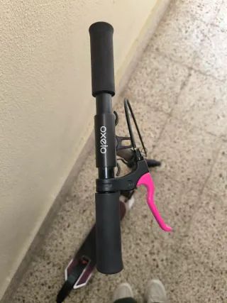 Patinete Mid9 Oxelo Rosa y Negro