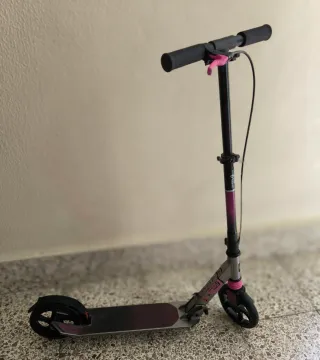 Patinete Mid9 Oxelo Rosa y Negro