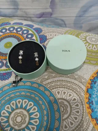 Orecchini TOUS originali perla e orsetto