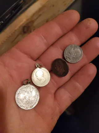 Lote de 4 Joyas de Plata