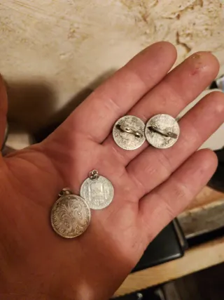 Lote de 4 Joyas de Plata