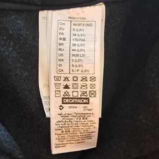 Pantaloni montagna donna neri