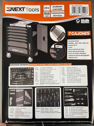 Carro de herramientas SNEXT Tools