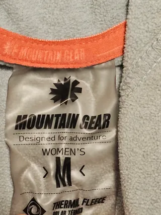 Polar Mountain Gear Gris con Cordones Naranja