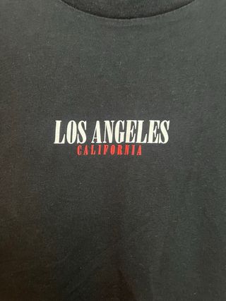 Camiseta H&M Negra Talla XL