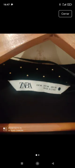 Vestido negro terciopelo