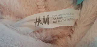 Felpa H&M unicorno rosa tg. 4/6 anni