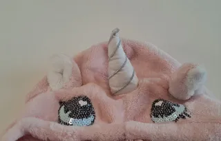 Felpa H&M unicorno rosa tg. 4/6 anni