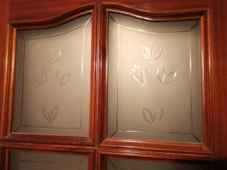 Puerta madera tipo francesa